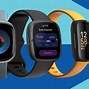 Image result for Platinum Aluminum with Lunar White Band Fitbit Sense 2