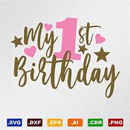 Image result for My First Year Photo Board SVG Free