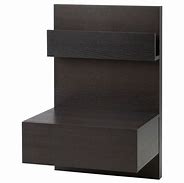 Image result for IKEA Malm Floating Nightstand