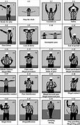 Image result for Indoor Soccer Referee Hand Signals