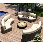 Image result for Curved Outdoor Patio Furniture
