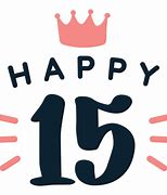 Image result for Happy Birthday 15 Years