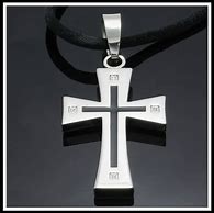 Image result for Titanium Cross Necklace