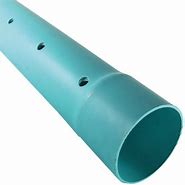 Image result for 4 Inch Perforated PVC Drain Pipe