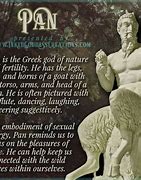 Image result for Pan God Quotes