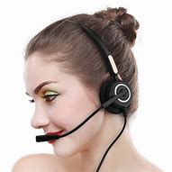 Image result for Telephone Headset with Microphone