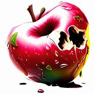 Image result for Rotten Apple Raphic