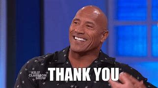 Image result for The Rock Thank You GIF