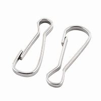 Image result for 30 mm Metal Snap Lanyard Clips Hooks