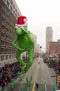 Image result for Kermit the Frog Christmas Parade Yoube