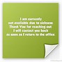 Image result for Unique Out of Office Messages