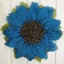 Image result for Burlap Flower Wreath