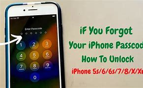 Image result for iPhone 5S Forgot Pin