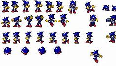 Image result for Metal Sonic Kai Sprites