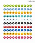 Image result for Number Icon Set