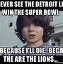 Image result for Sad Detroit Lion Meme