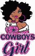 Image result for Afro Dallas Cowboys Girl