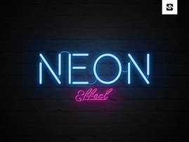 Image result for Neon Sign Psd Free