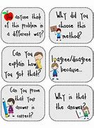 Image result for Math Question Card Preschool