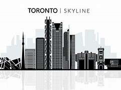 Image result for Toronto Skyline Silhouette