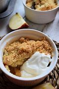 Image result for Individual Apple Crumble