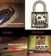 Image result for How to Reset a Master 1500iD Combination Lock