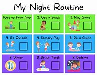 Image result for Daily School Routine Chart