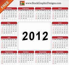 Image result for Calendar 2012 Monthly