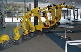 Image result for Fanuc Robot CNC Machine