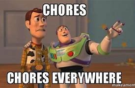 Image result for Chores Meme