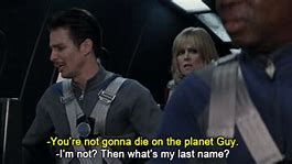 Image result for Galaxy Quest Let's Hit It with a Rock