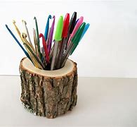 Image result for Wooden Pencil Holder