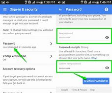 Image result for How to Change Passoword in Gmail