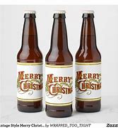 Image result for Christmas Beer Bottle Labels