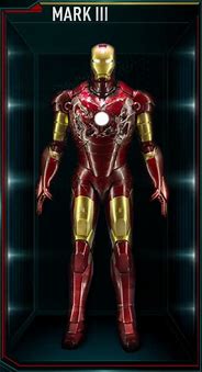 Image result for Mark 3 Iron Man Paint Colors