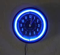 Image result for Neon Wall Clocks
