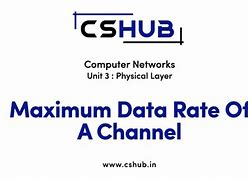 Image result for Maximum Data Rate