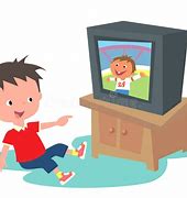 Image result for People Watching TV Clip Art