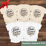 Image result for Matching Family Christmas Shirts Polar Express