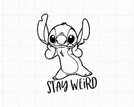 Image result for Stitch Drawing Outline Love