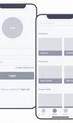 Image result for iPhone 12 Wireframe Template