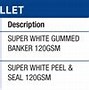 Image result for Stationery Size Chart in Inches
