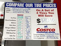 Image result for Costco Tires Prices
