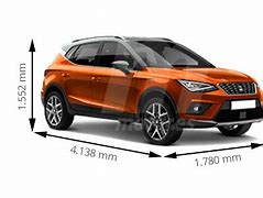 Image result for Seat Arona Dimensions