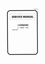 Image result for Luxman L 410