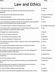 Image result for Ethics Worksheet