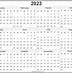 Image result for 2023 Annual Chart