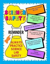 Image result for Science Lab Safety Poster Drawing