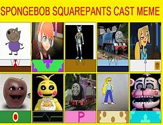 Image result for Spongebob SquarePants Cast Meme