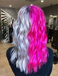 Image result for Silver Pink Hair Color